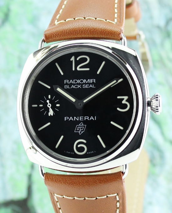 (image for) UNWORN PANERAI 45 MM RADIOMIR BLACK SEAL LOGO PAM 380 "Q" SERIES